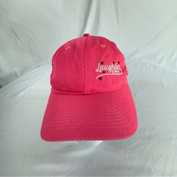 Port & Company Women’s Neon Pink Laughlin Nevada Shallow Baseball Cap - Picture 8 of 8